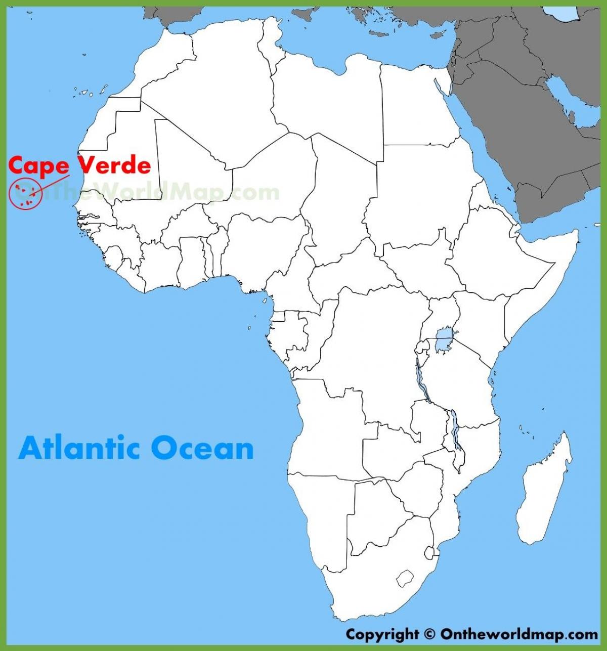 sal Cabo Verde térkép