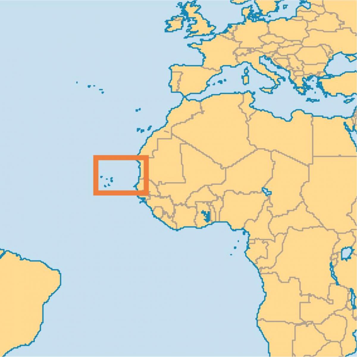 show-zöld-Foki-szigetek a világ térkép